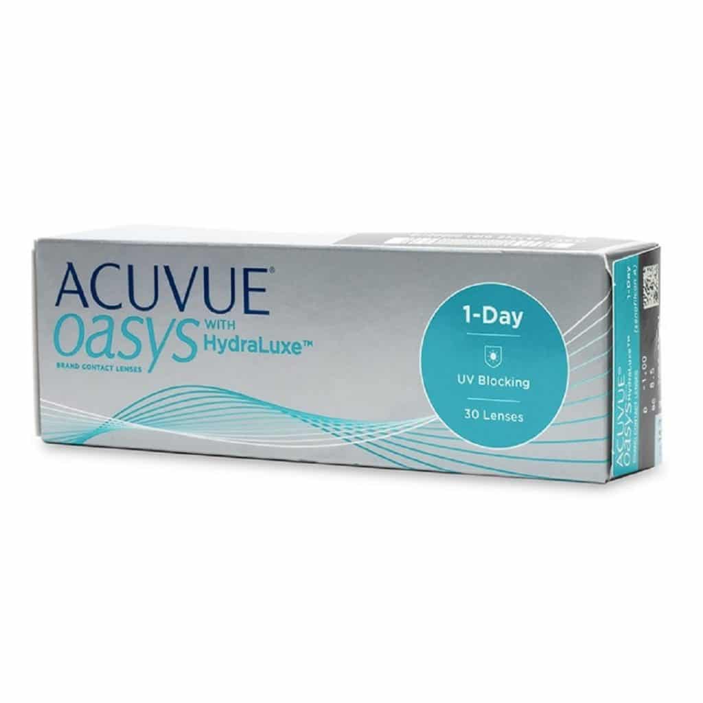 Оазис гидролюкс. Acuvue Oasys Hydraluxe 1-Day. Acuvue Oasys Hydraluxe. Acuvue Oasys with Hydraluxe. Контактные линзы акувью Оазис однодневные.