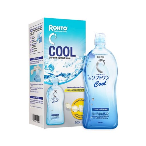 Rohto C Cube Cool Multi-Purpose Solution For Soft Contact Lens