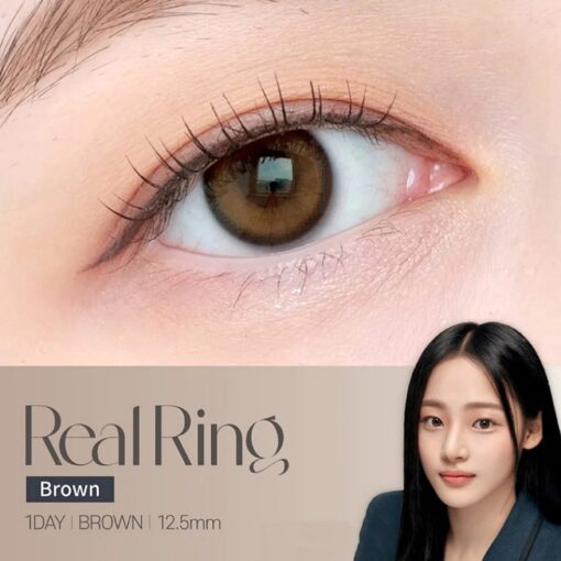 RealRing 1Day Brown 10pcs